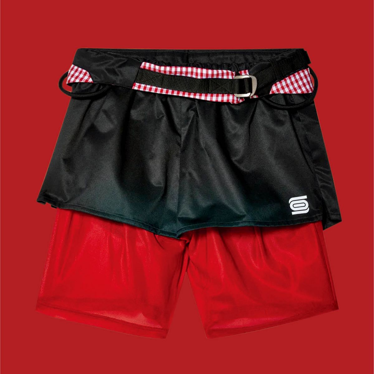 OLLY SHINDER black climbing skort