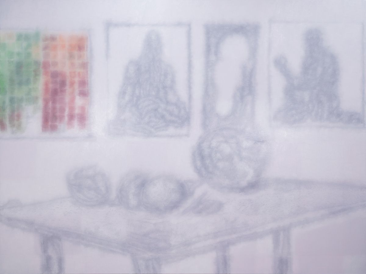 임노식, ‘Workroom 85’, 2024. oil on canvas.