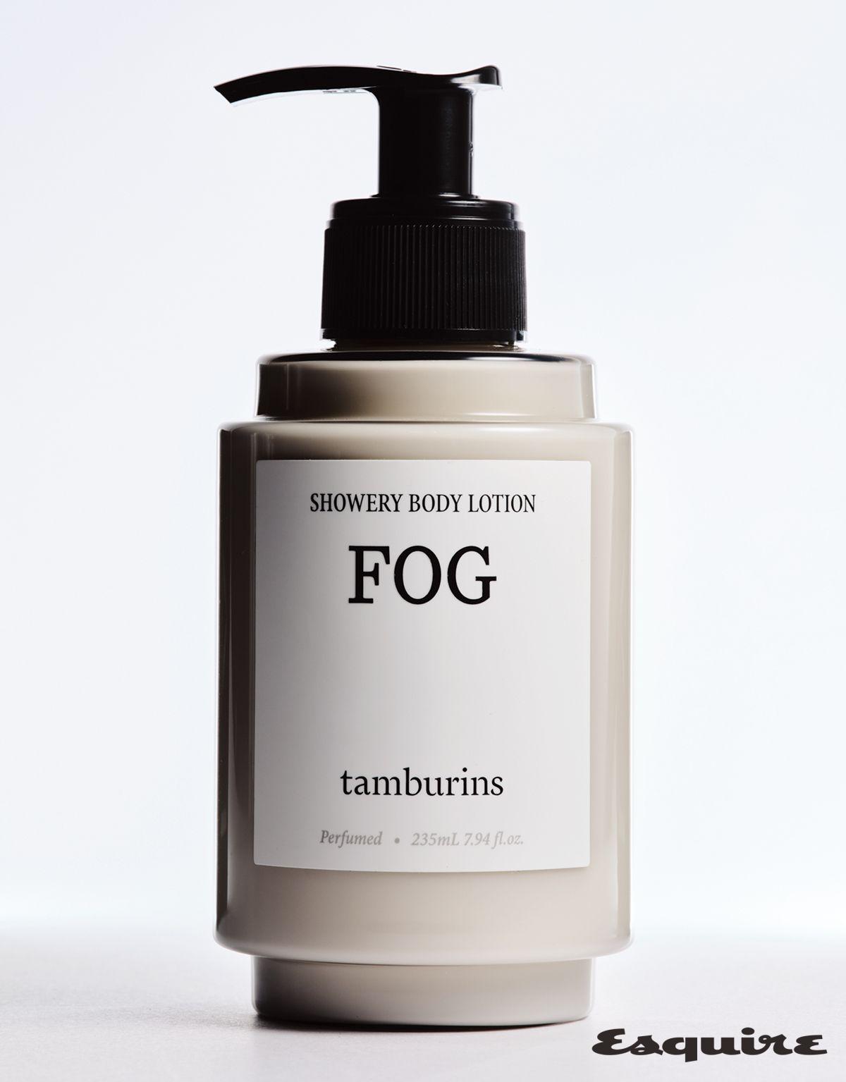 피마자씨에서 추출한 오일의 높은 점성과 부착력으로 피부를 감싸는 샤워리 보디로션 포그 235mL/3만9000원 탬버린즈.