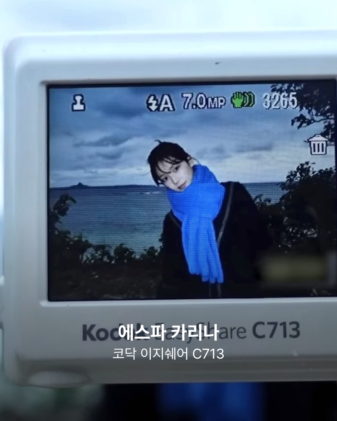에스파 카리나 디카