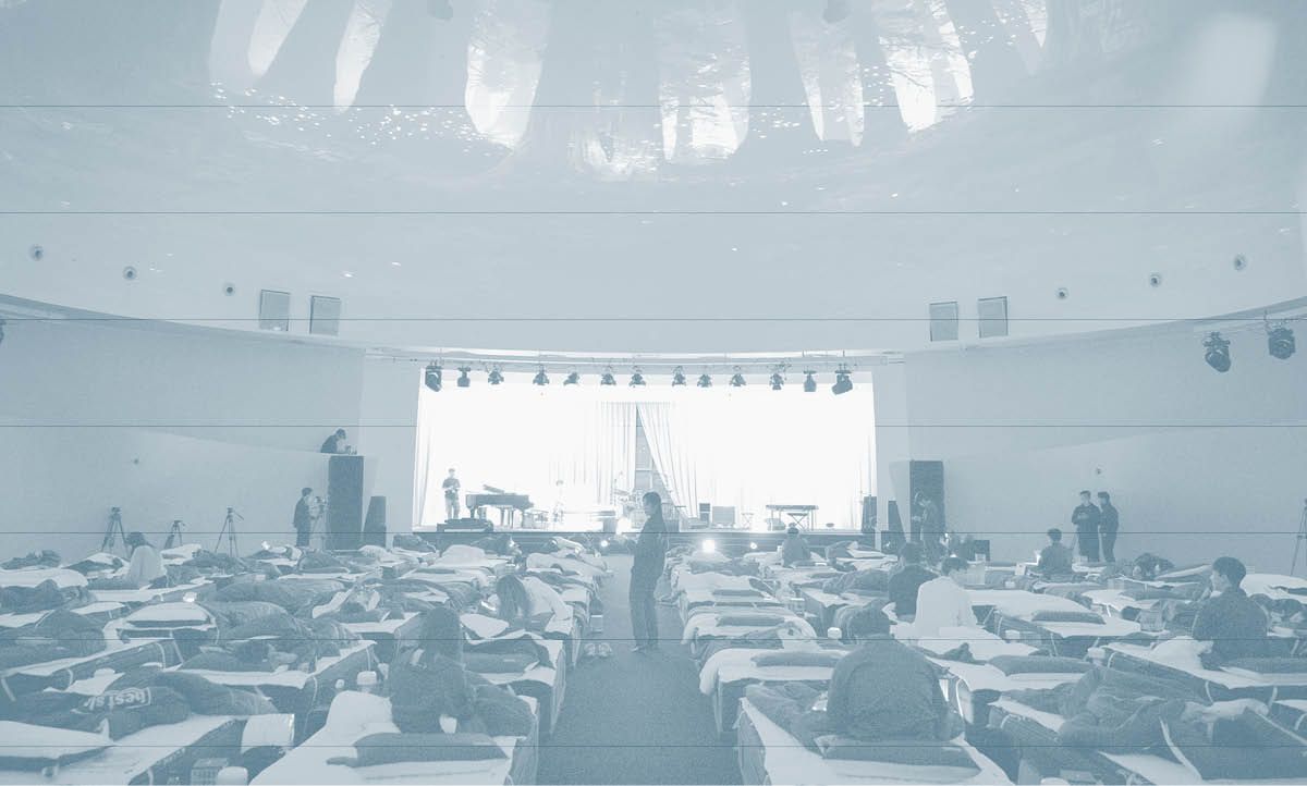 바른수면연구소가 진행하고 있는 ‘베스트슬립 수면 콘서트’. ZZZN과 마찬가지, 수면 상식과 관련 기술에 대한 대중의 인식 제고를 위해 기획된 행사로, 거대 강당에 설치된 침대에 누워 강연, 음악 공연, 그리고 숙면까지 즐기는 것이 주요 프로그램이다. 