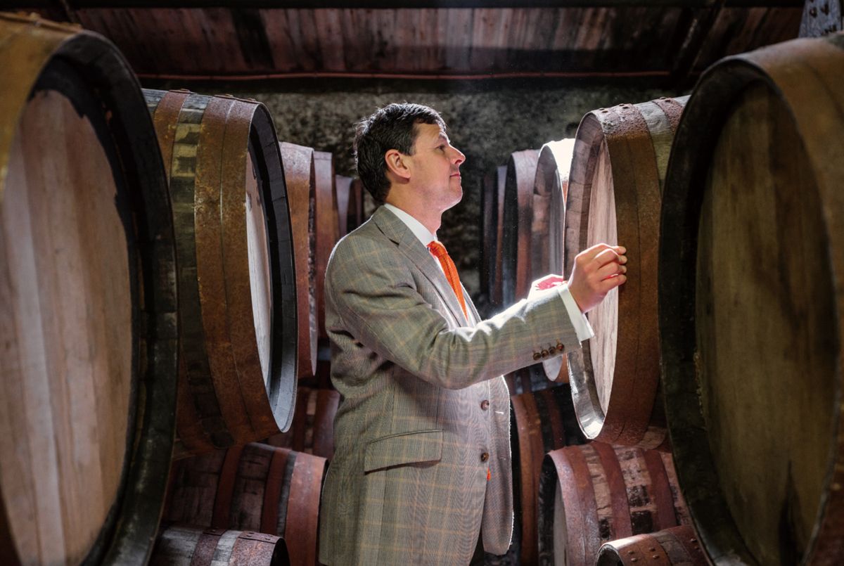 더 라산타 15년의 개발을 이끈 글렌모렌지 위스키 크리에이션 디렉터 빌 럼스던.