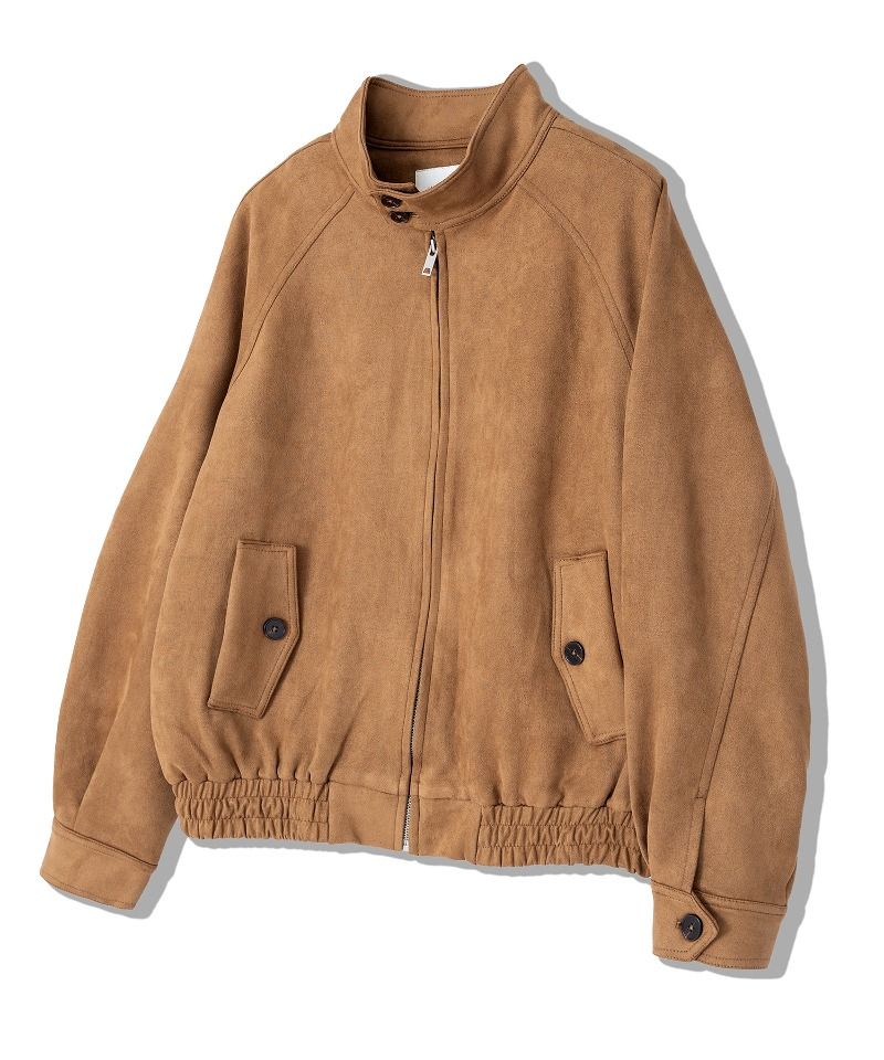 언더오프 스웨이드 브리티시 해링턴 자켓