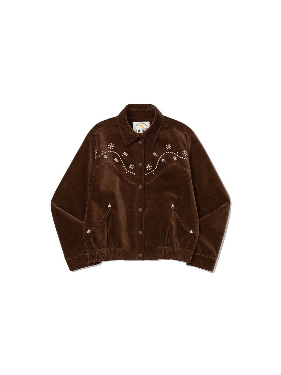 프리터 웨스턴 엠브로이더리 봄버 자켓