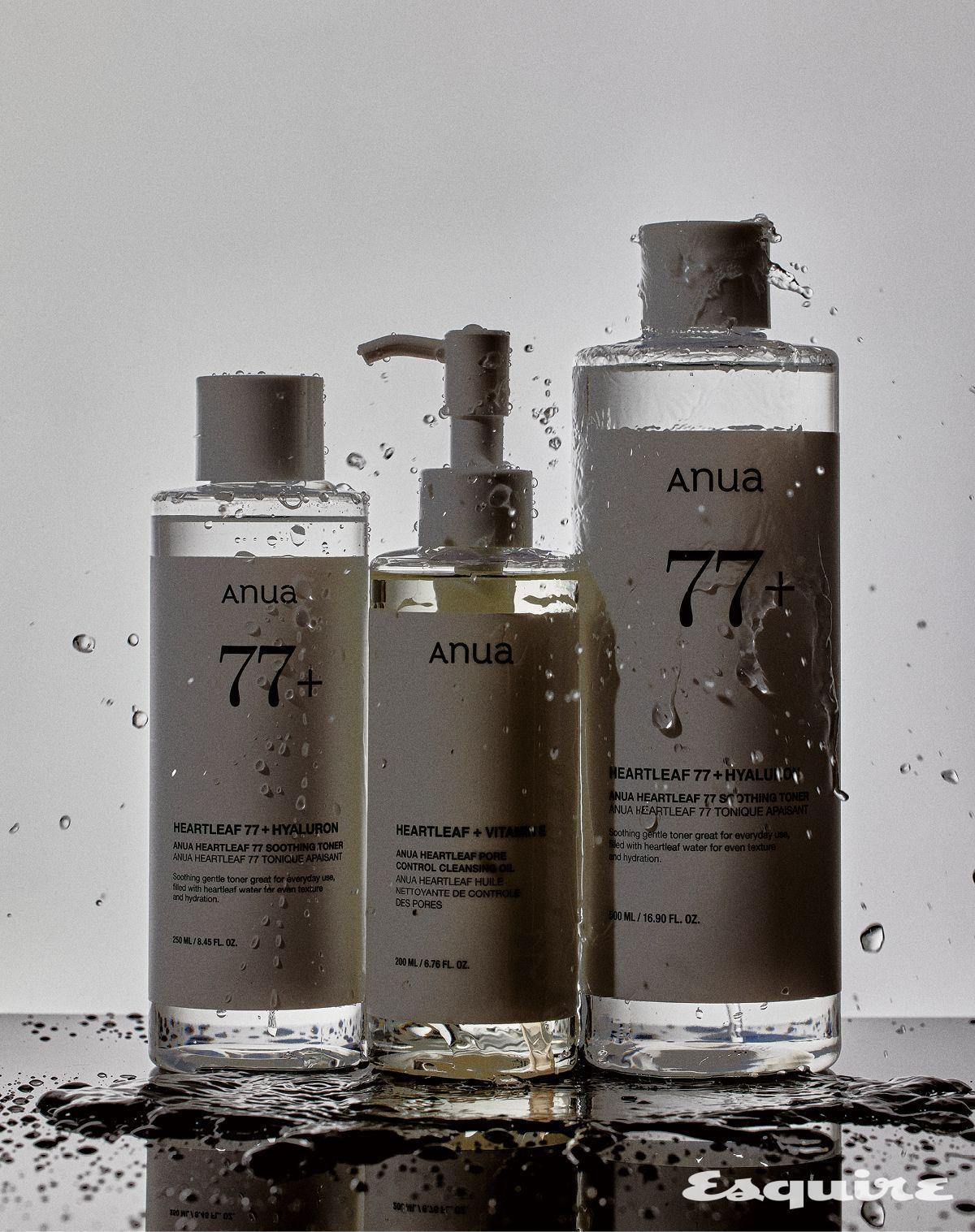 어성초 추출물로 피부 진정 효과를 강화한 어성초 77 수딩 토너 250mL/2만5000원 아누아.