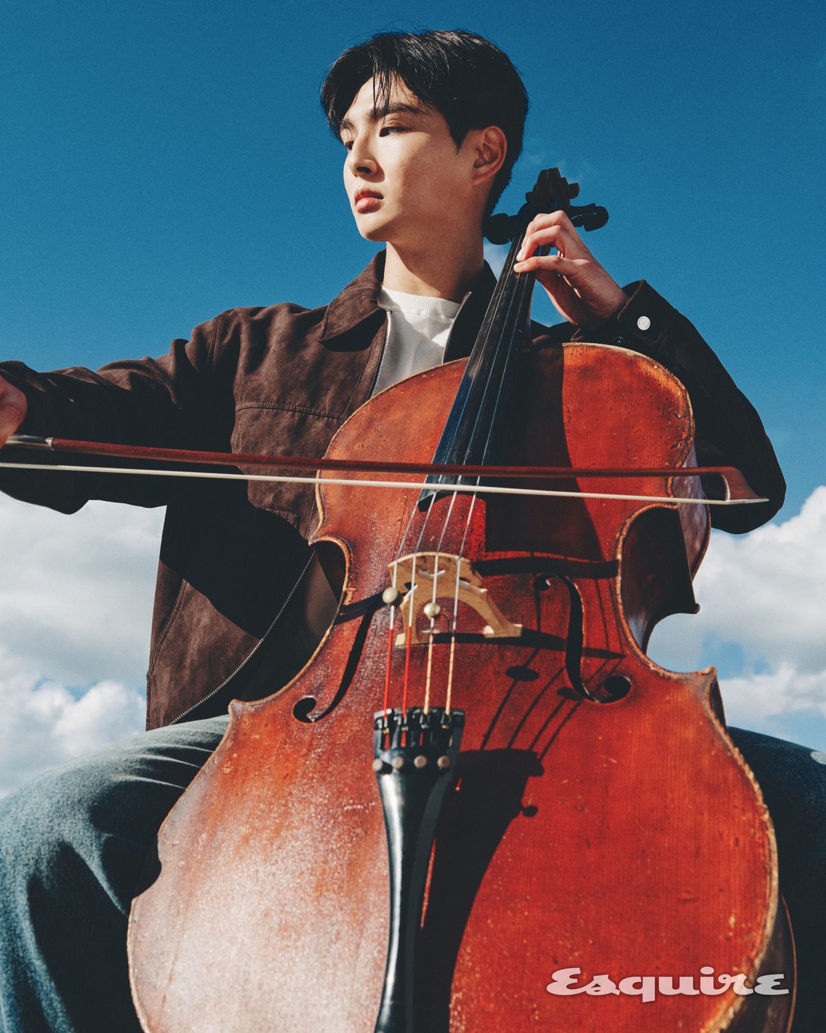 ESQUIRE KOREA x ZIOZIA 30th Anniversary Cellist Park Chanyoung