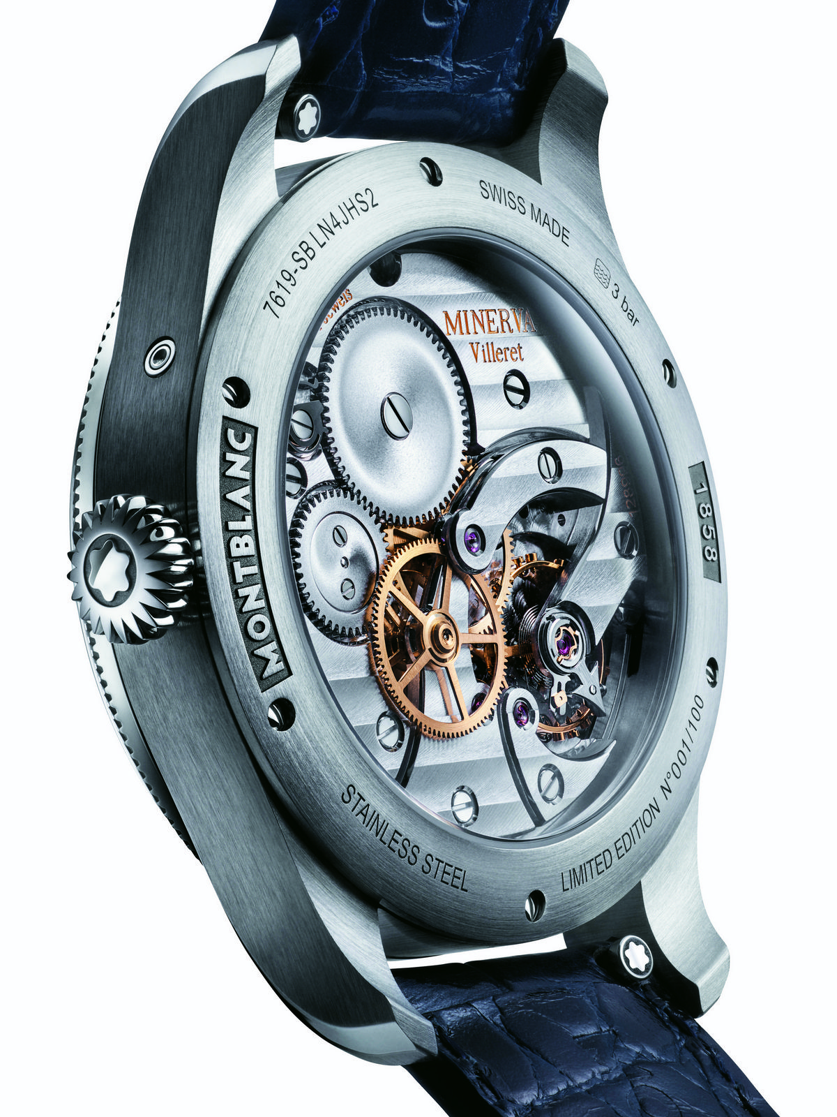 몽블랑 1858 지오스피어 애뉴얼 캘린더 지오스피어 리미티드 에디션.