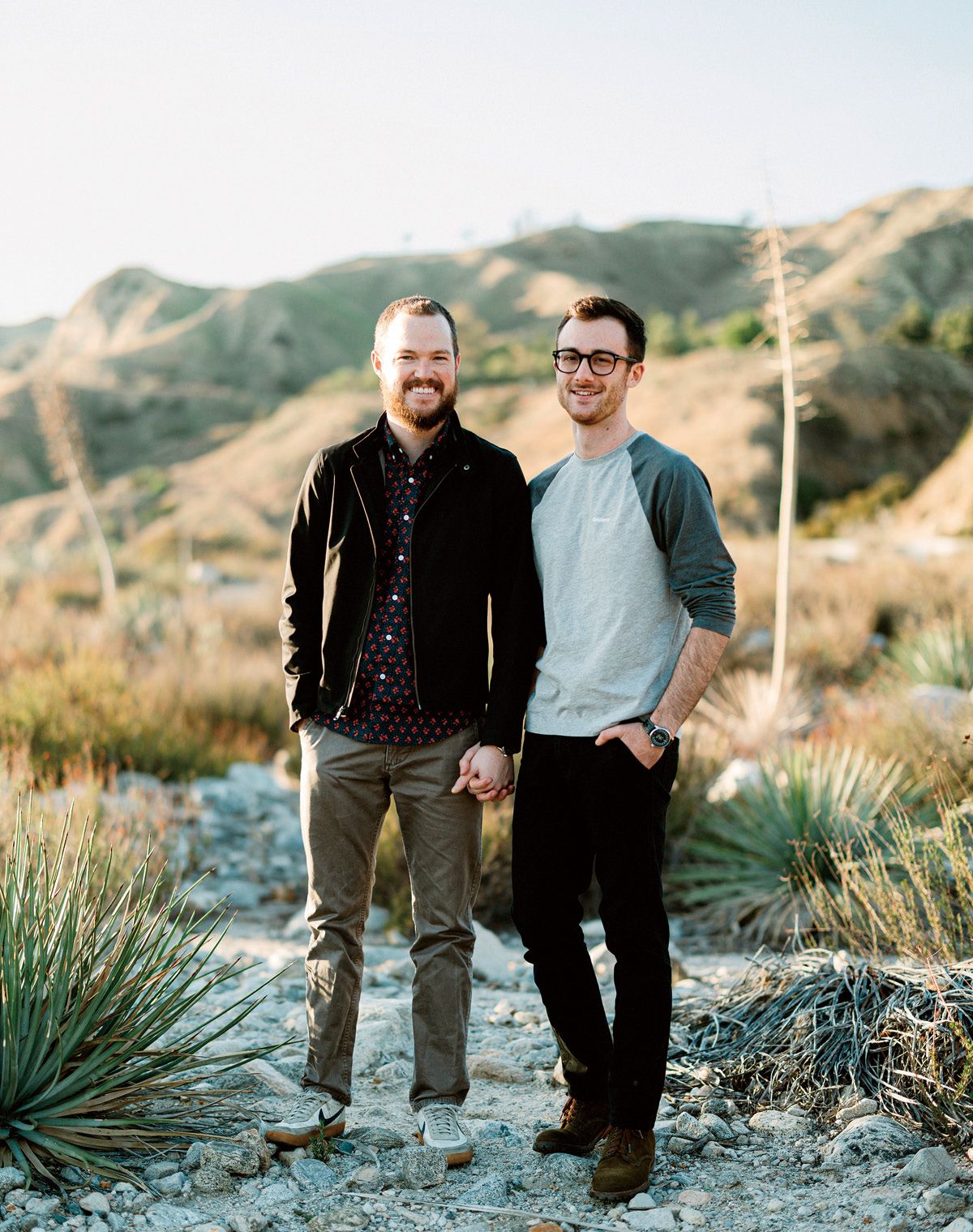 브렛 에반스와 그의 파트너.