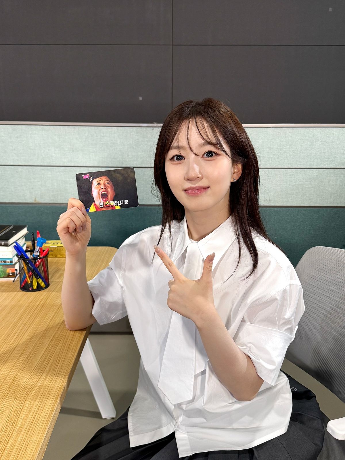 엔믹스 해원의 아사이볼 레피시 / 출처: 인스타그램 @nmixx_official