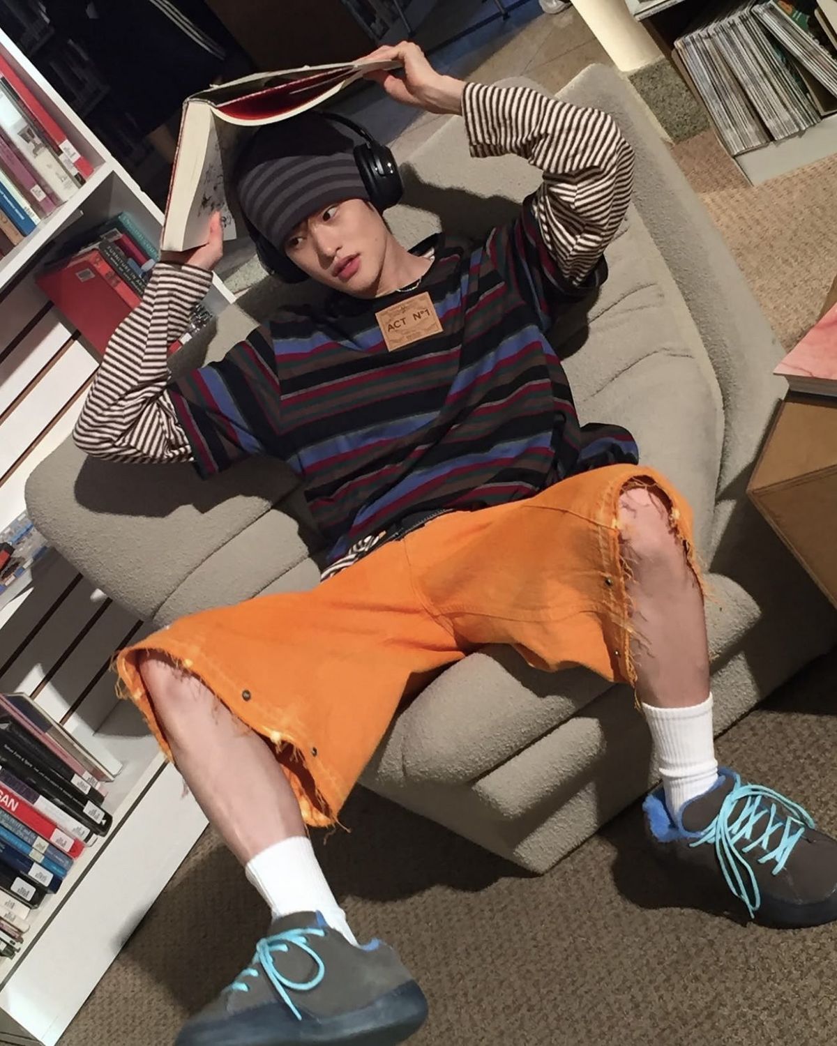 라이즈 소희가 착용한 액트 넘버원 / 출처: 인스타그램 @riize_official