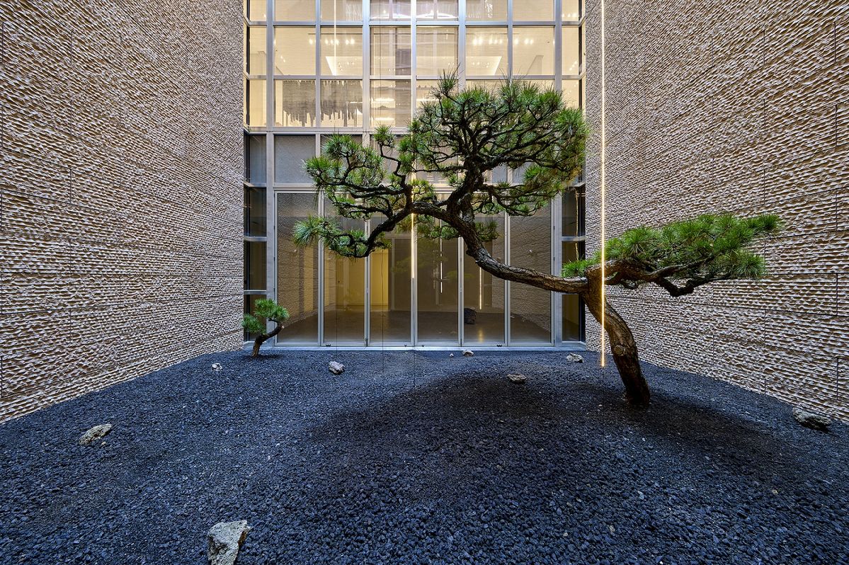 Installation view of __Lightning Garden__ 2025, Photo by Sangtae Kim ⓒ Fondation d_entreprise Hermès