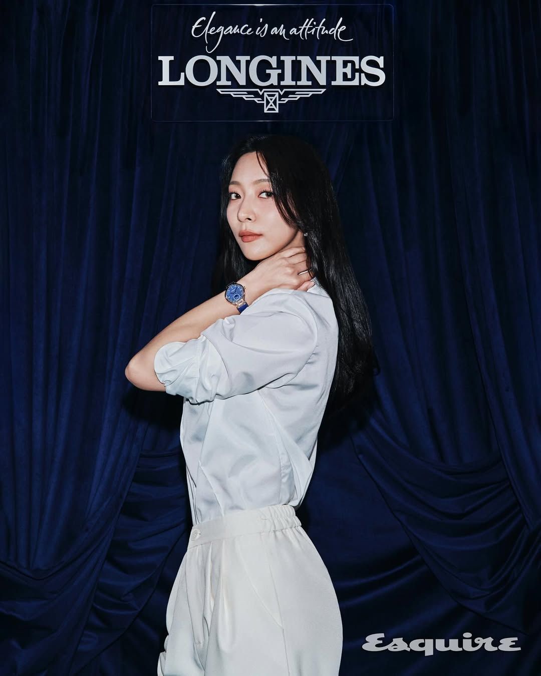 <에스콰이어> 론진 프리마루나 컬렉션 론칭 현장 with 루나