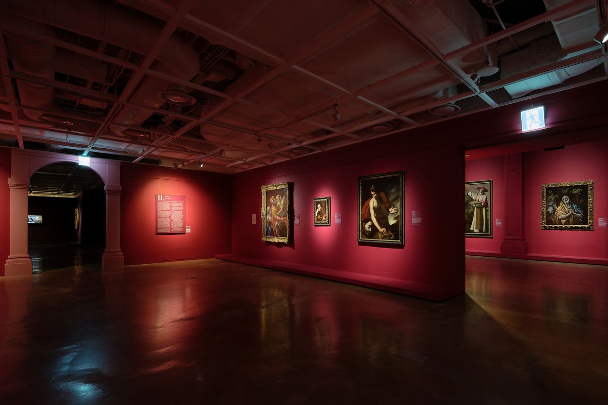 <르네상스에서 인상주의까지: 샌디에이고 미술관 특별전> 전시 전경