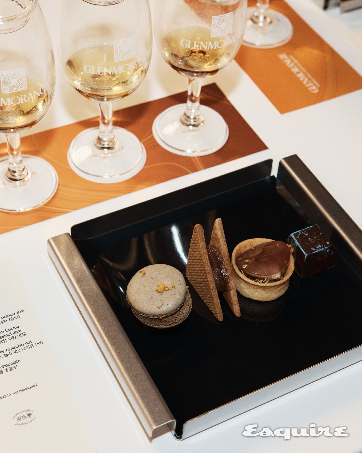 글렌모렌지 12년 디 오리지널, 15년 더 라산타, 18년 디 인피니타, 시그넷까지, 네 가지 위스키의 맛을 한층 더 끌어올린 페어링 푸드. 