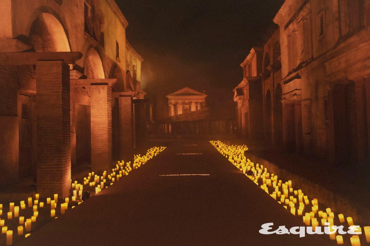 이탈리아 영화 산업의 심장인 치네치타에저 상영한 특별한 현장 전경들.