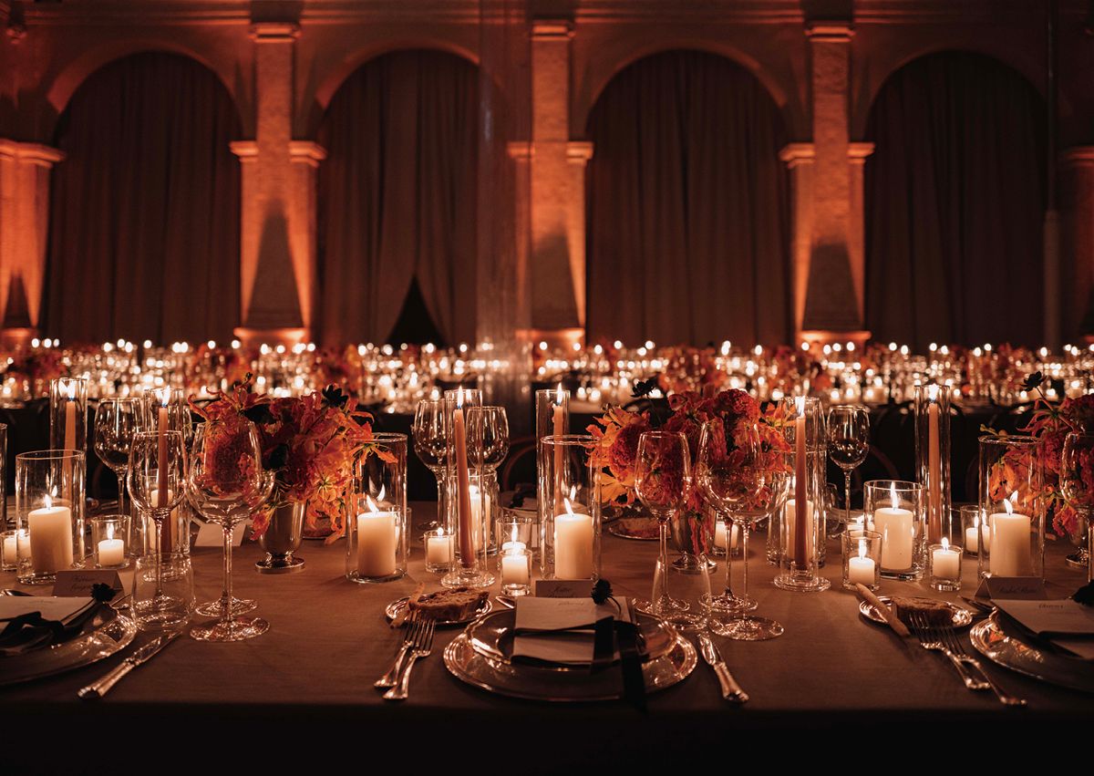 행사 후에 진행된 프라이빗 디너.