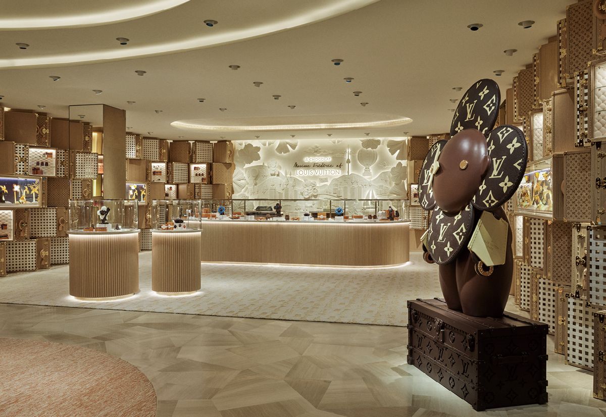 르 쇼콜라 막심 프레데릭 앳 루이 비통 (Le Chocolat Maxime Frédéric at Louis Vuitton). 
