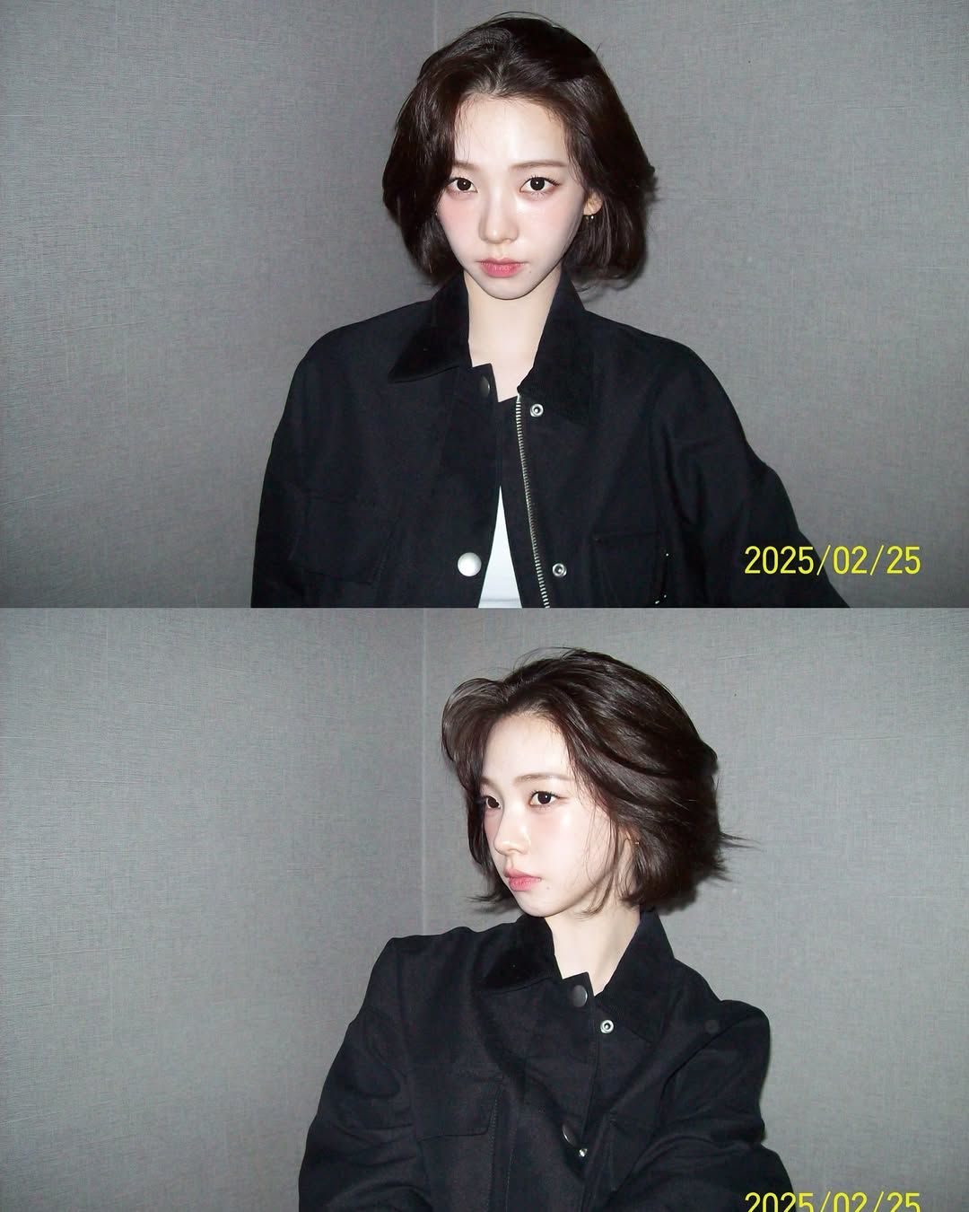 카리나 분할 컷 감성 사진/ 출처: 에디터 인스타그램