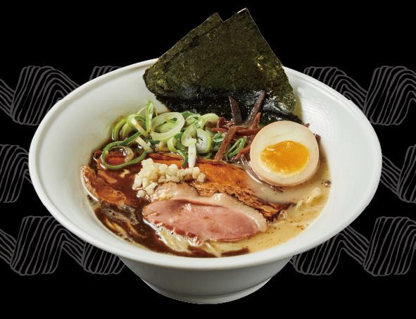 2라운드 1:1 흑백대전에서 칼마카세가 선보였던 라멘을 기반으로 한 멘쇼쿠의 흑라멘. / 이미지 출처: 멘쇼쿠 네이버지도 업체 제공 이미지