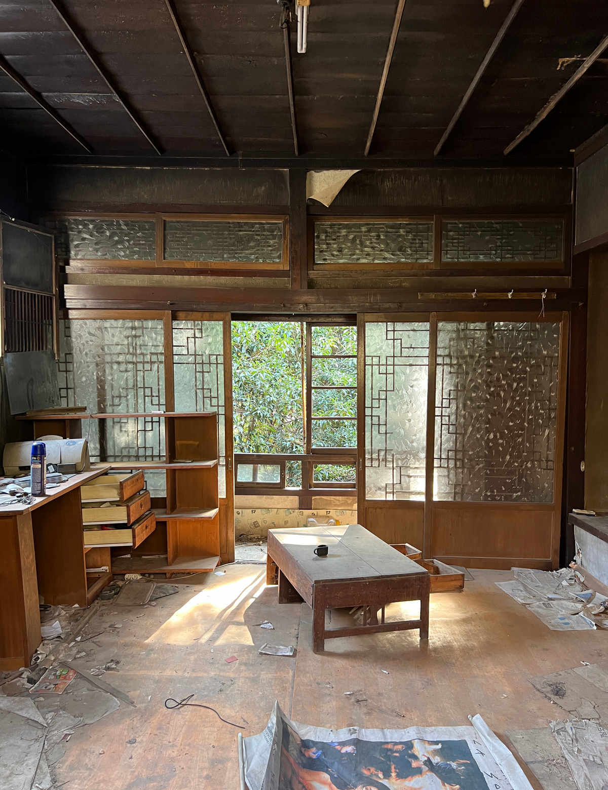 소설가 지하련이 기거하며 작품을 집필했던 마산의 산호리주택 2층 방(원본 사진) / 이미지 출처: 김예슬 작가(@ysk.kr)