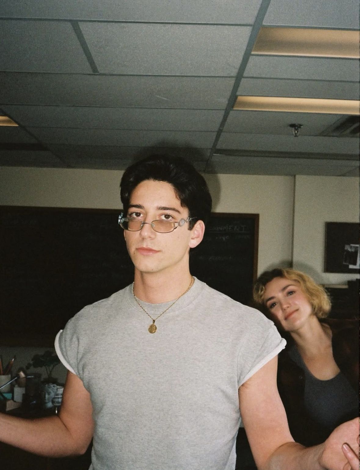 파라마운트+ 시리즈 <School Spirits>시즌 1 비하인드 이미지 / 이미지 출처: 인스타그램 @milomanheim