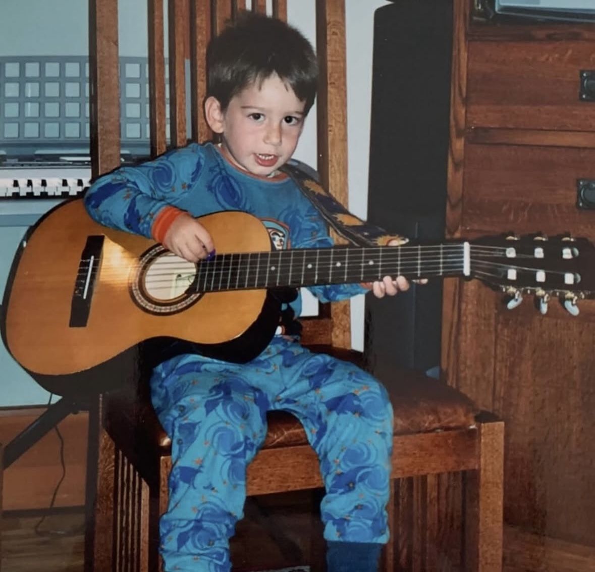 마일로 맨하임의 어린 시절이 담긴 모습 / 이미지 출처: 인스타그램 @milomanheim