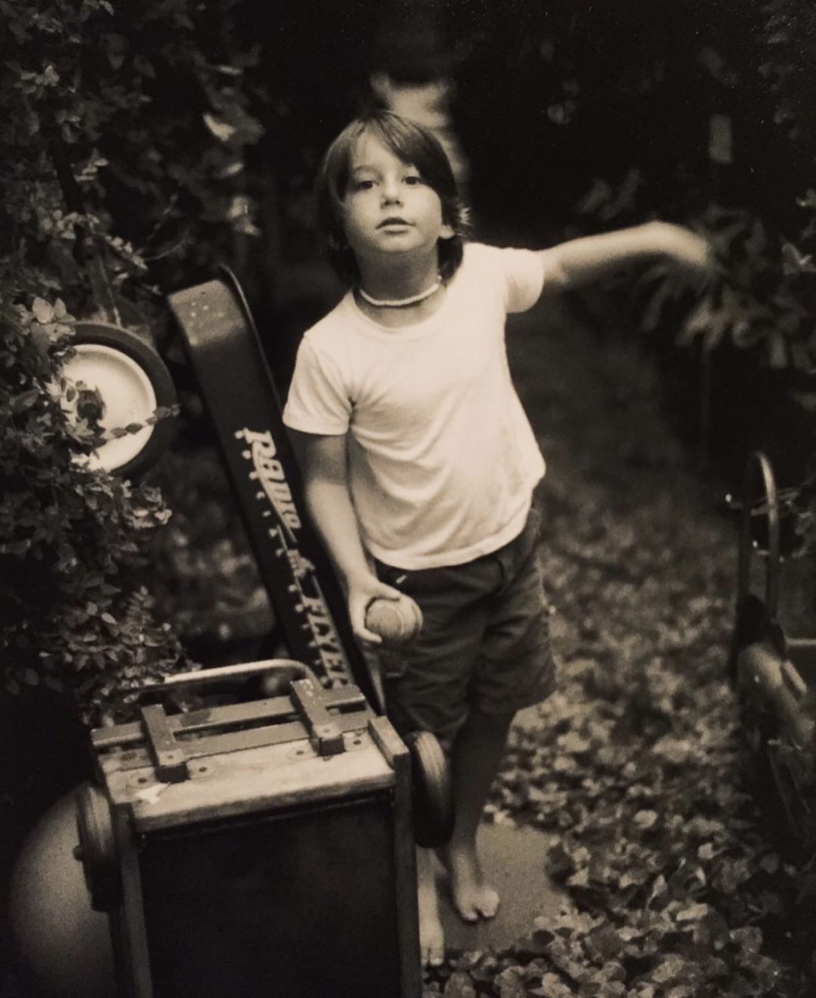 마일로 맨하임의 어린 시절이 담긴 모습 / 이미지 출처: 인스타그램 @milomanheim