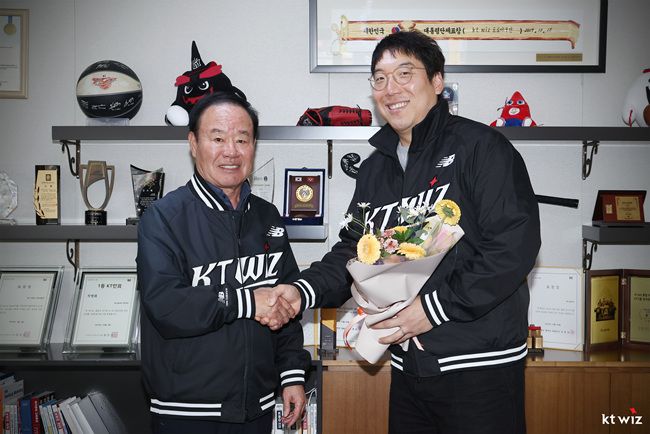 김현수는 엘지 트윈스에서 KT위즈로 이적했다. / 출처: KT 위즈