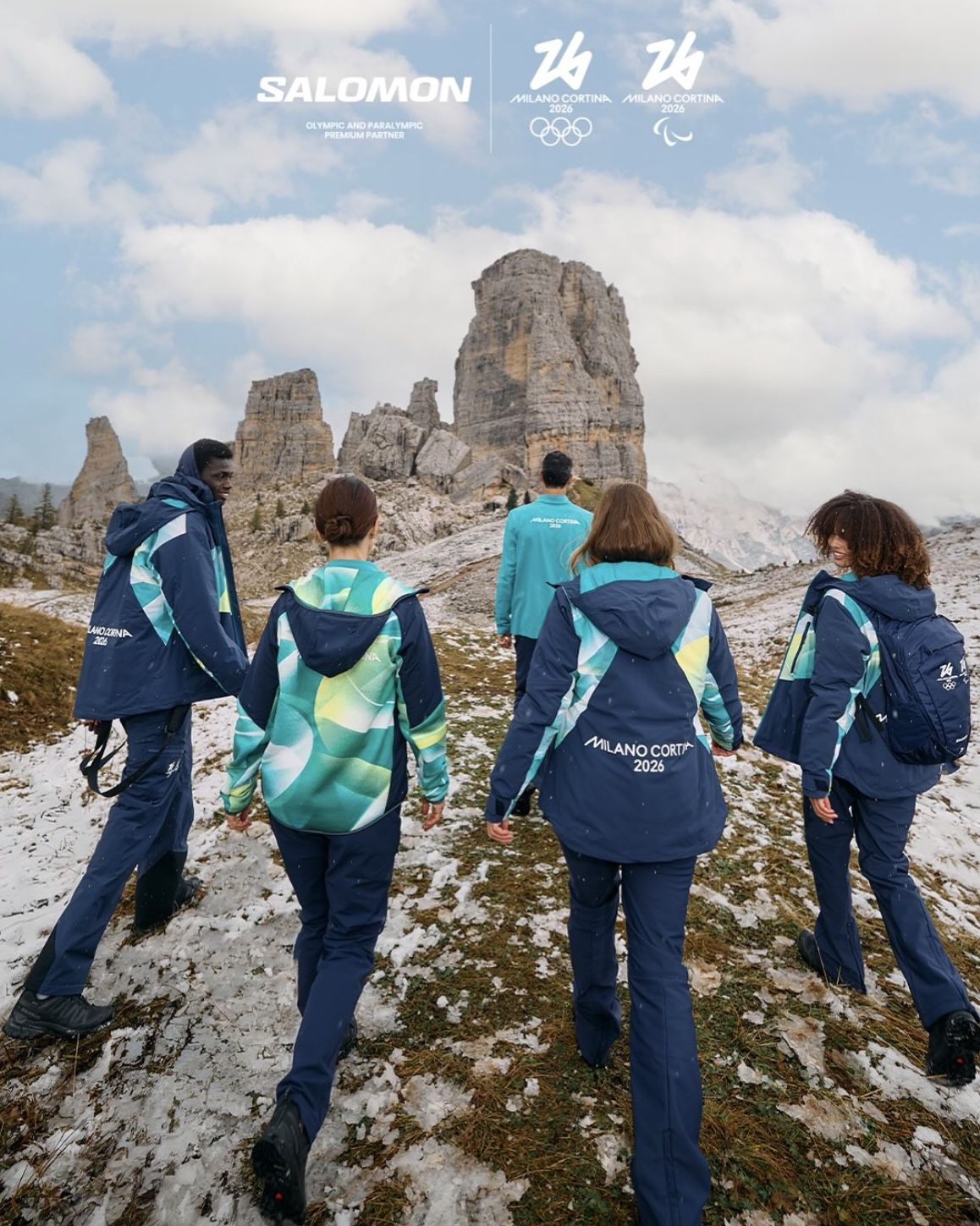 자원봉사자들의 유니폼 이미지 / 이미지 출처: 살로몬.