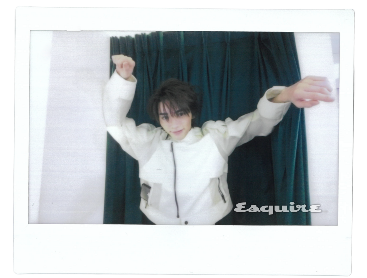 에스콰이어와 만나 컴백 앨범 'ROCK THE NATION'과 관련해 인터뷰를 진행한 진범