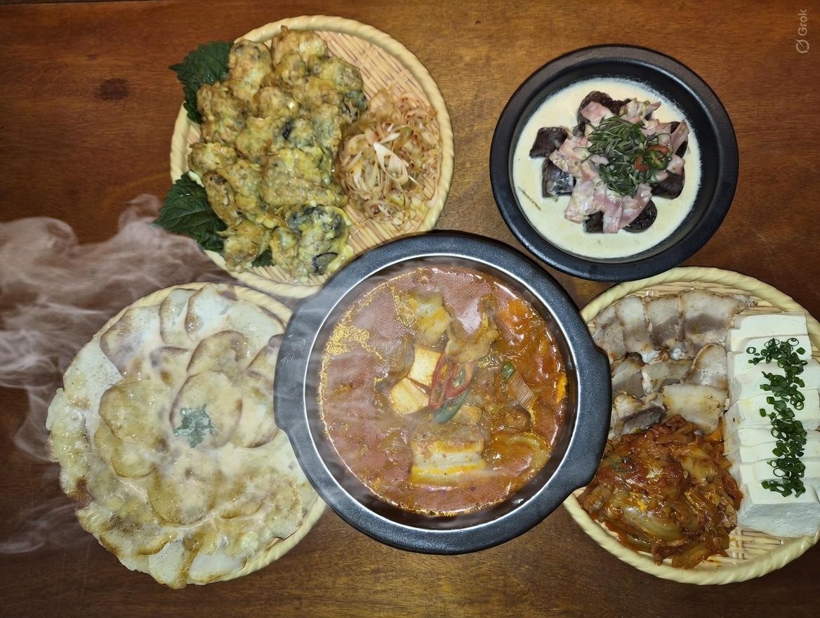 온기집의 메뉴는 정통 한식부터 회 플레이트, 퓨전 요리까지 선택의 폭이 넓다. | 이미지 출처: 온기집 네이버지도 업체 제공 이미지