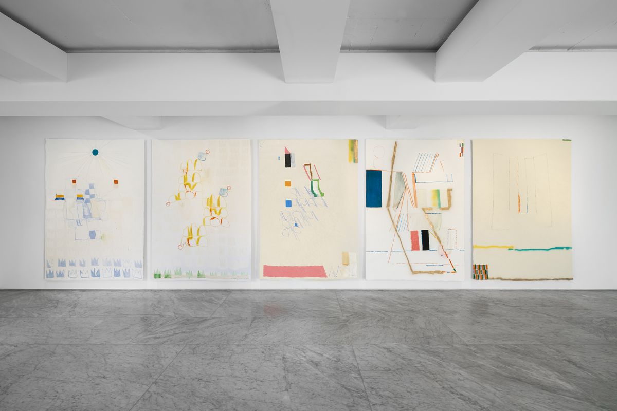 자신이 감각한 서울을 시각화한 작품들이다. / 출처: PKM 갤러리 제공