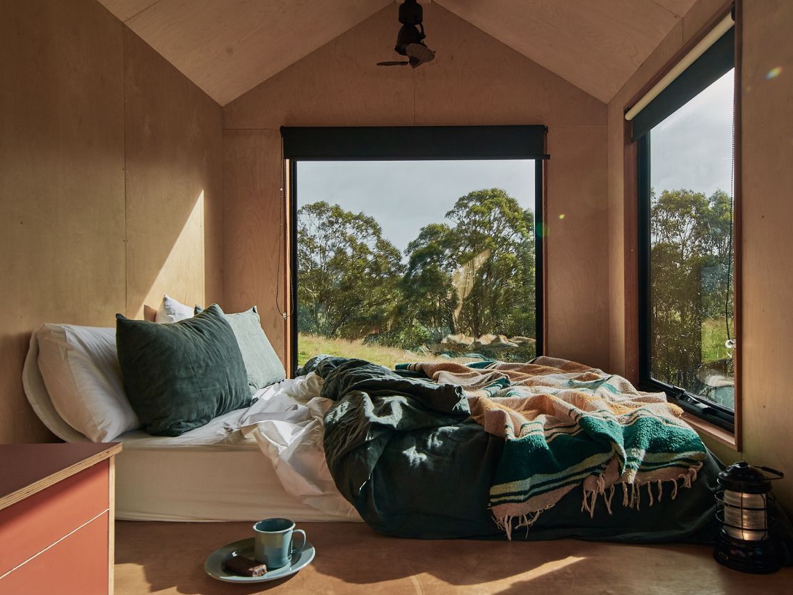 언요크드의 오두막은 지속 가능성과 내구성을 갖췄다. | 출처: 언요크드 웹사이트