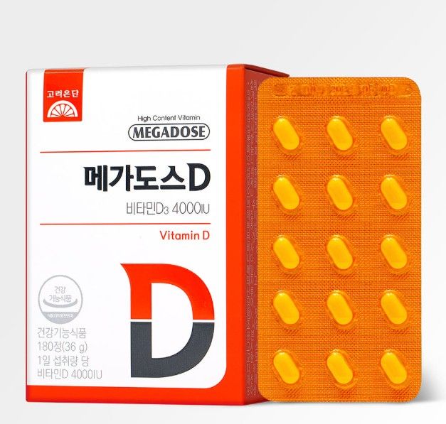 메가도스D 비타민D3 4000IU