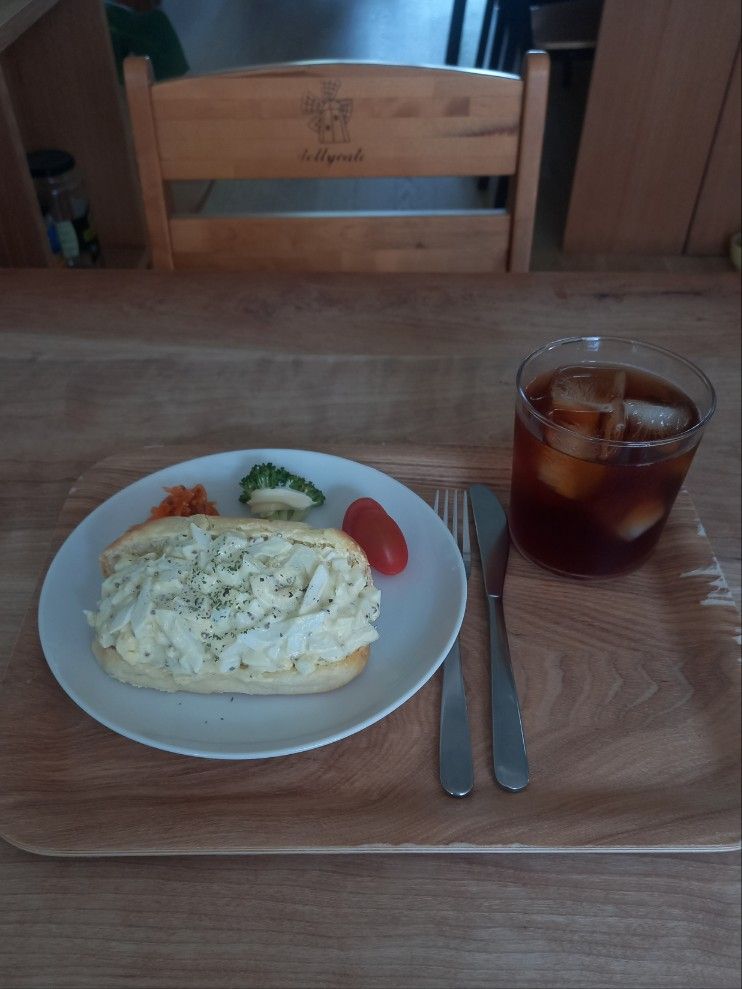 계란 샌드위치는 보리수의 시그너처 메뉴이다.