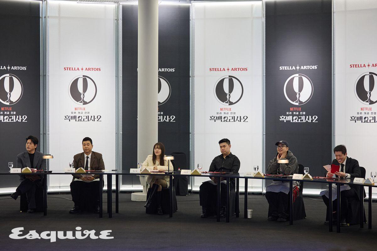 이날 행사에는 요리하는 배우 류수영, <흑백요리사> 시즌2에 출연한 바 있는 정호영, 김호윤 셰프, <흑백요리사> 시즌1에 출연한 박은영, 권성준, 현상욱 셰프가 참석해 자리를 빛냈다. 