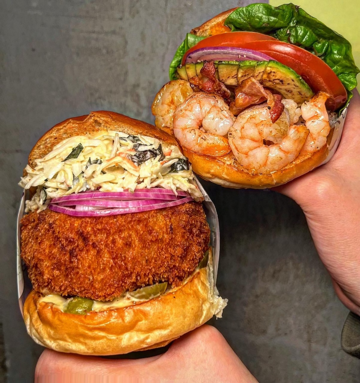 그래도 bd버거의 대표메뉴는 바로 새우 버거다. / 출처: 네이버 지도 업체 등록