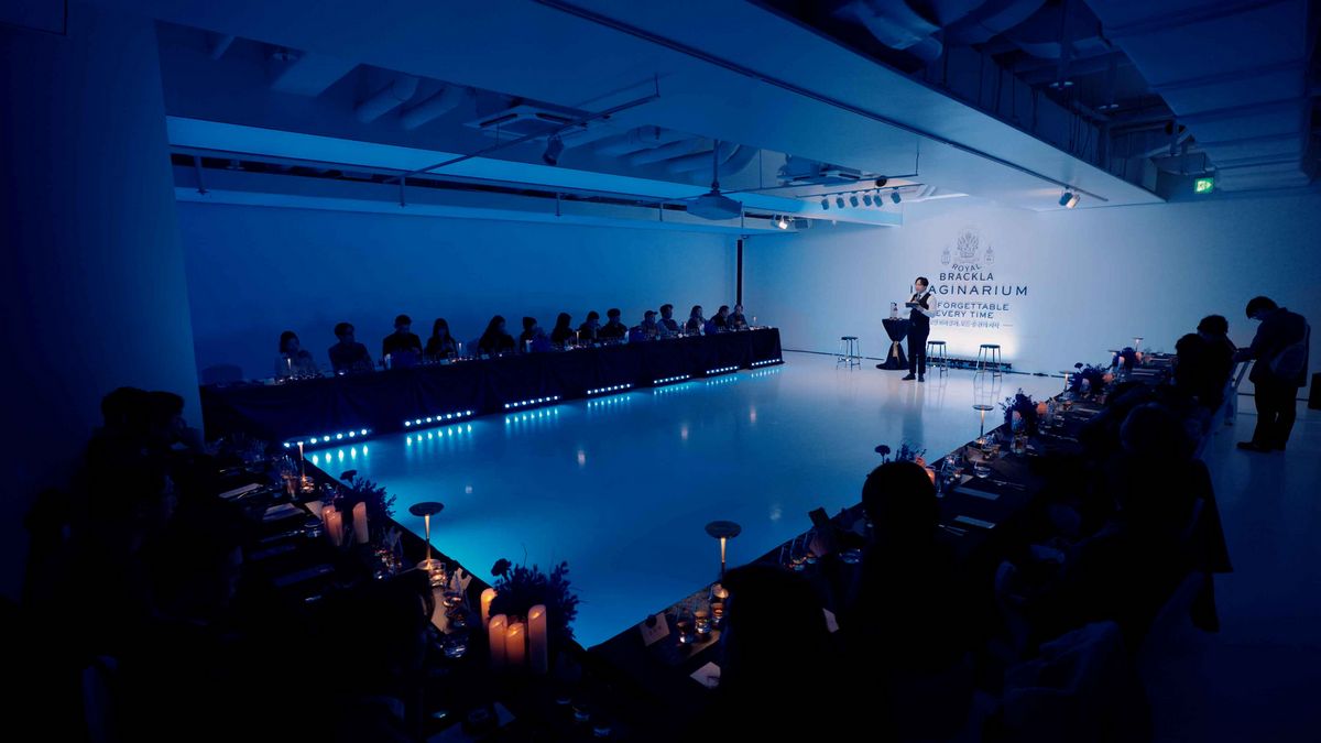 로얄 브라클라가 개최한 멀티 센서리 행사 <Royal Brackla Imaginarium Vol.1 : Soundscape Salon>전경 / 이미지 출처: 바카디 코리아