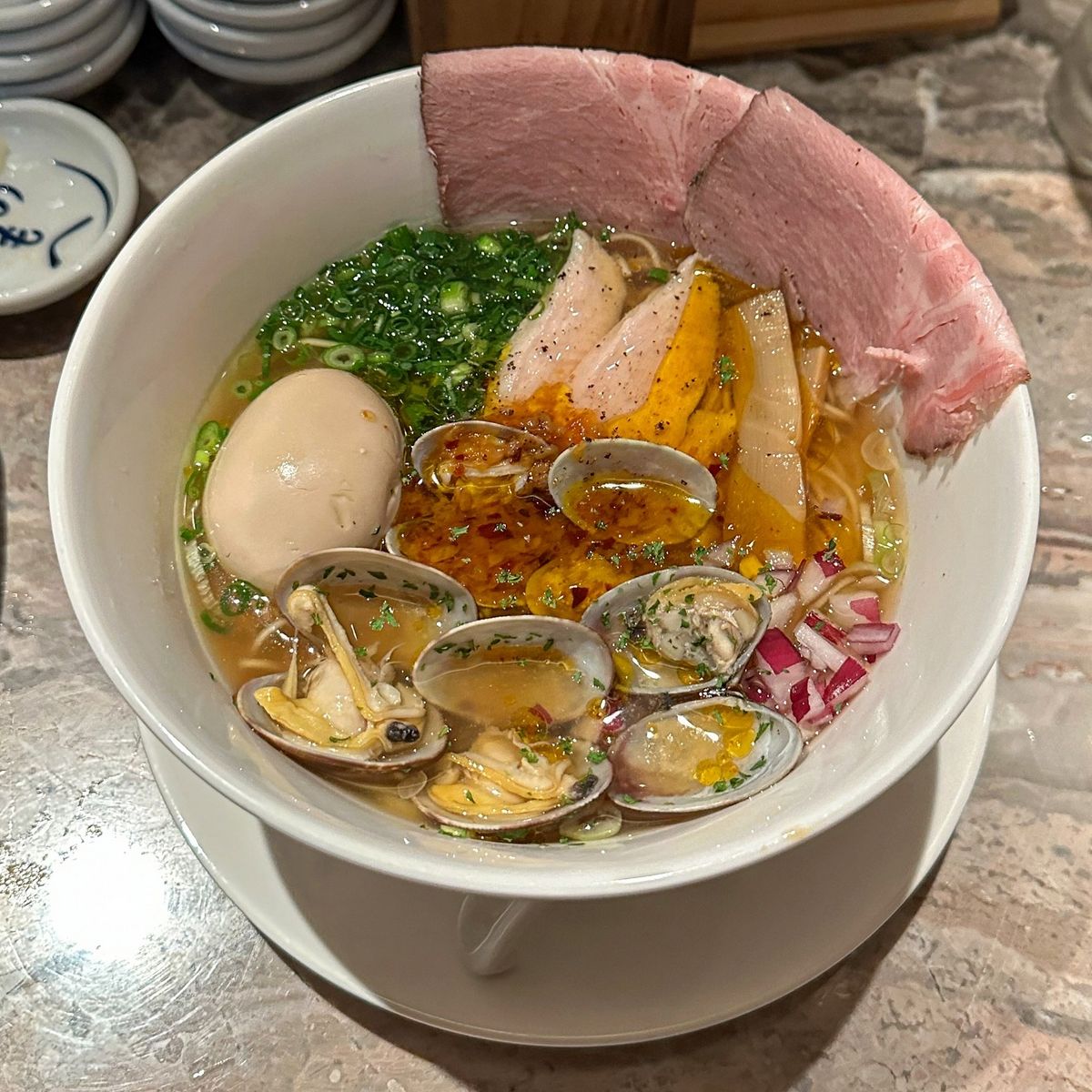 타치바나 봉골레 쇼유라멘. / 이미지 출처 : 인스타그램 @tachibana.seoul