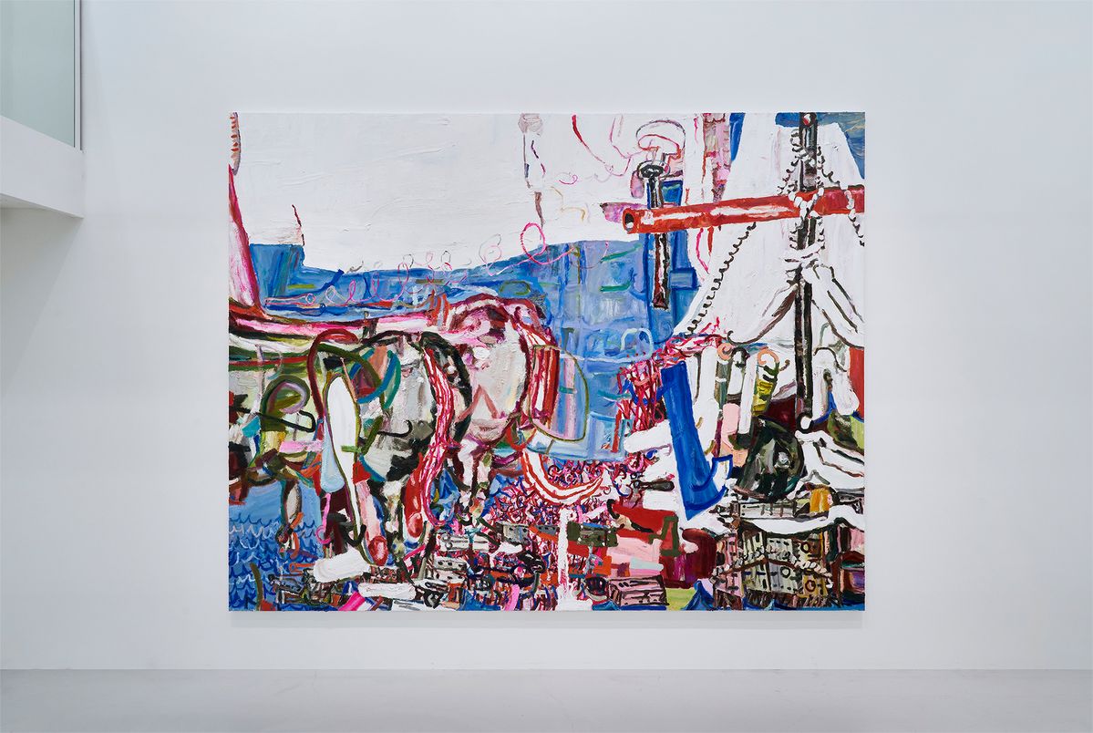 무엇을 그렸는지 보다, 무엇이 생겨나려는지 상상하며 보게 된다. / 출처: 갤러리 에스피 제공