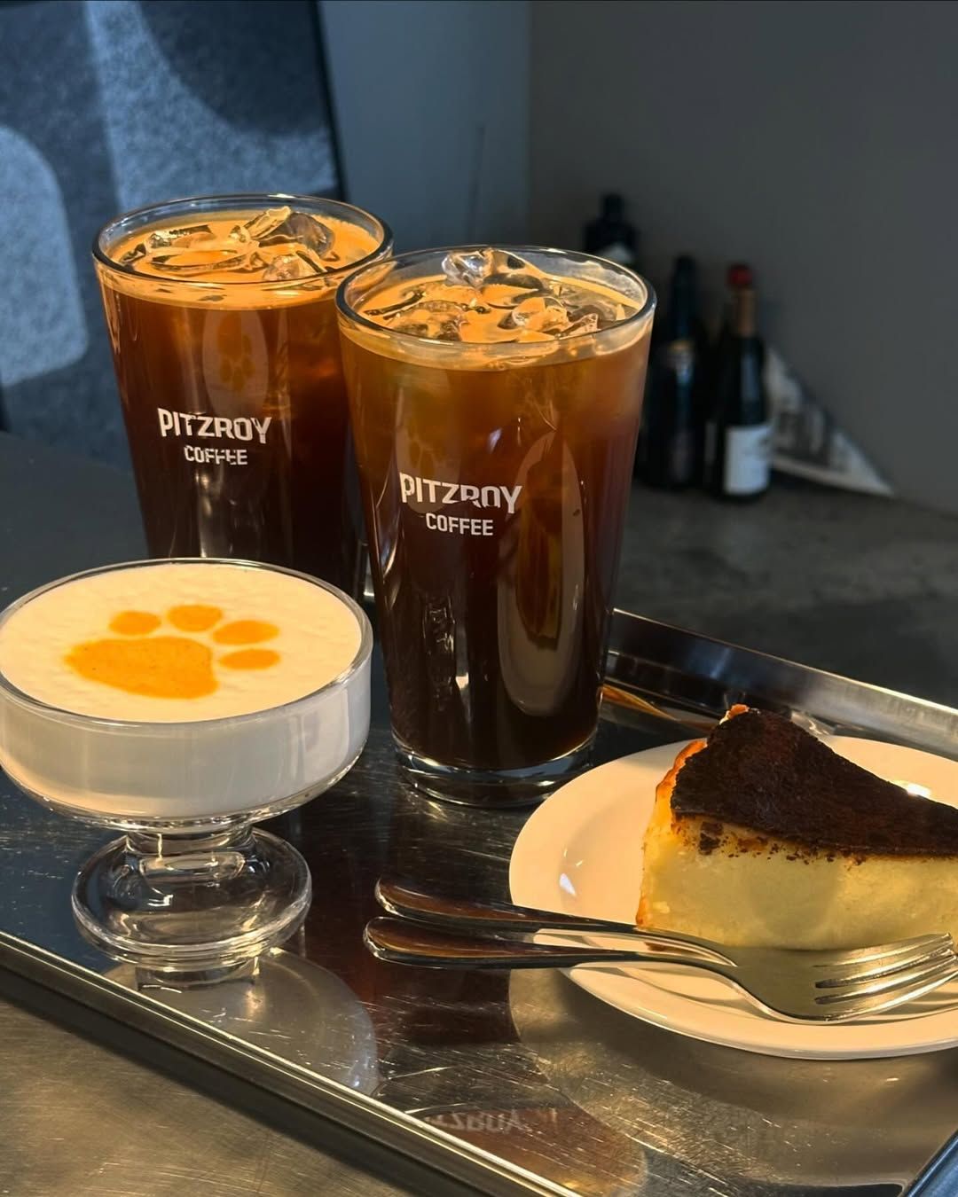 우유폼에 단호박 가루를 더한 멍푸치노를 판매하고 있다. / 이미지출처: 카페 인스타그램 공식 계정