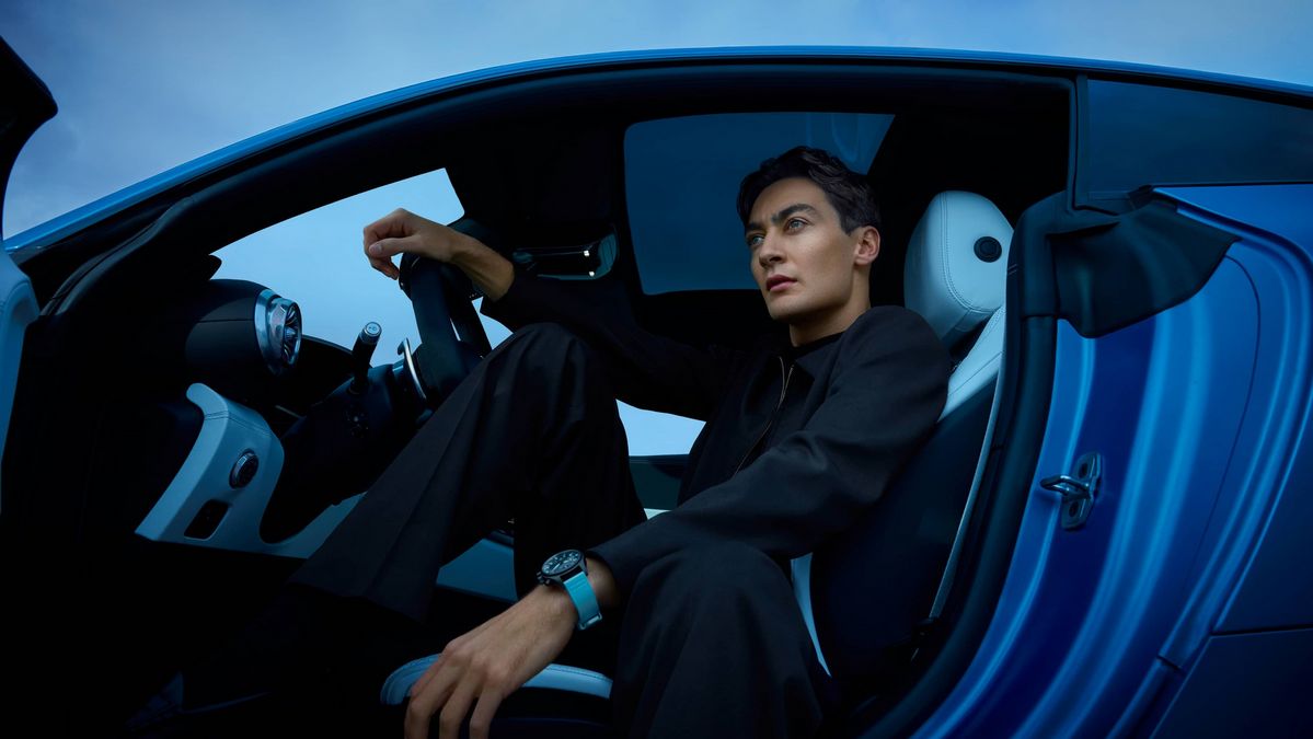 드라이버의 역동적인 페르소나와 IWC의 기술적 신뢰성이 교차하는 조지 러셀 에디션의 비주얼 포트레이트 / 이미지 출처 : IWC