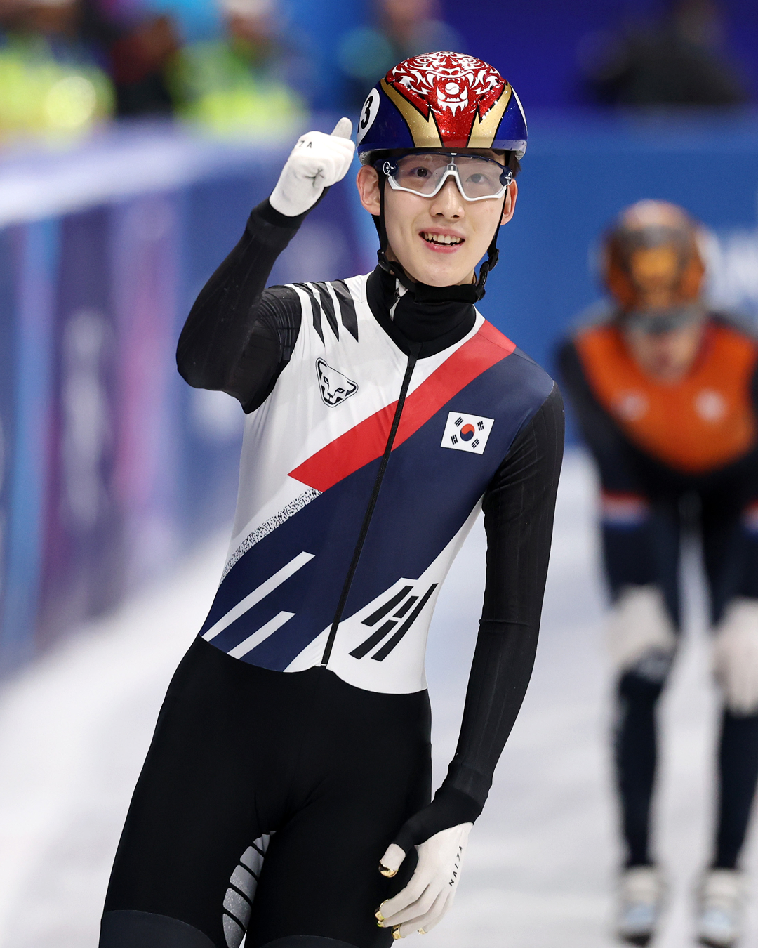 쇼트트랙 1000m 동메달을 획득한 임종언/ 이미지 출처: 게티이미지 코리아 