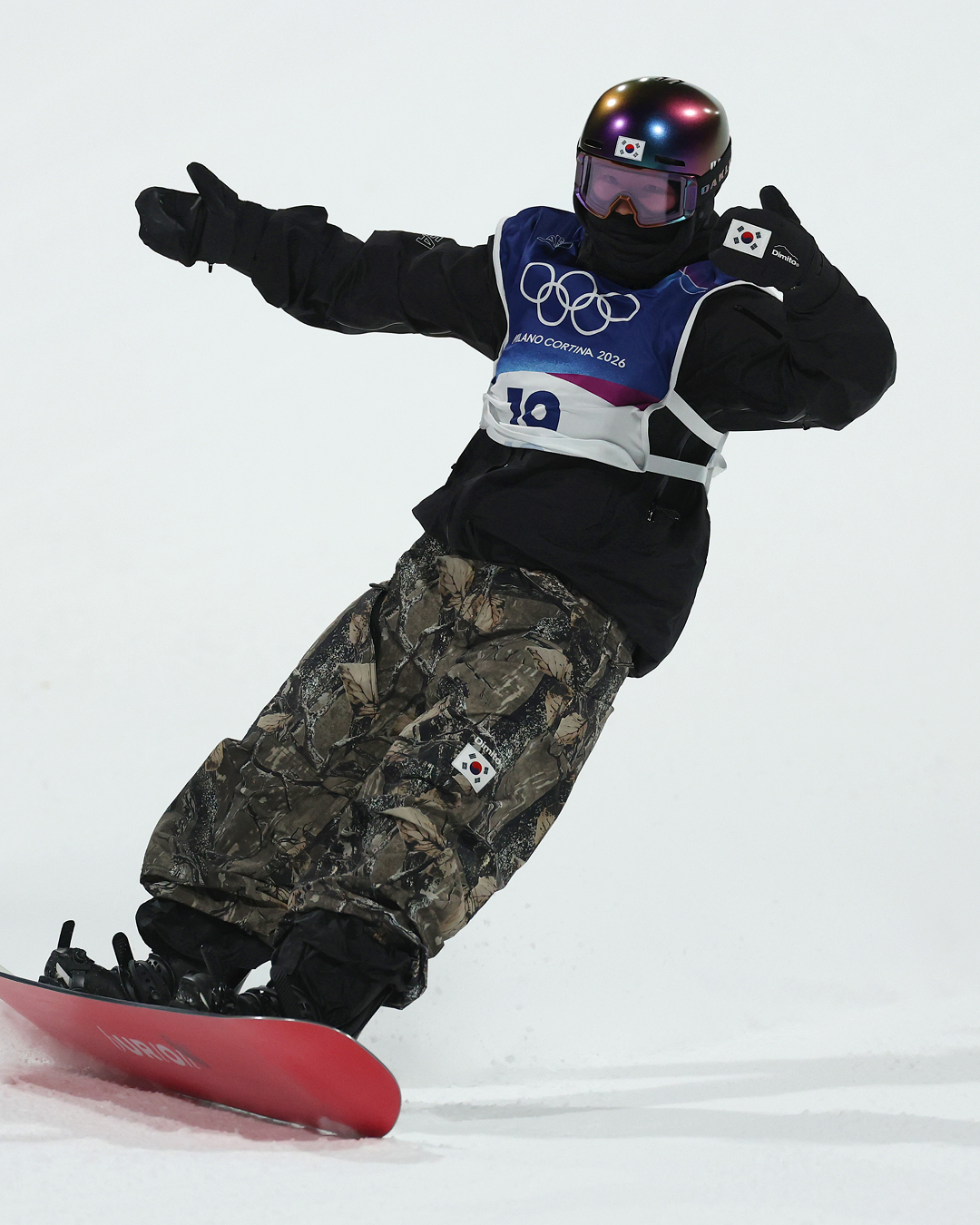 여자 스노보드 빅에어에서 동메달을 획득한 유승은/ 이미지 출처: 게티이미지 코리아 