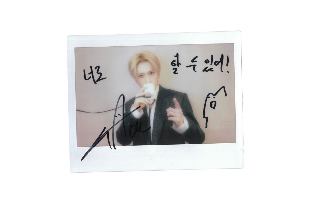 엑스디너리 히어로즈 가온 사인 폴라로이드