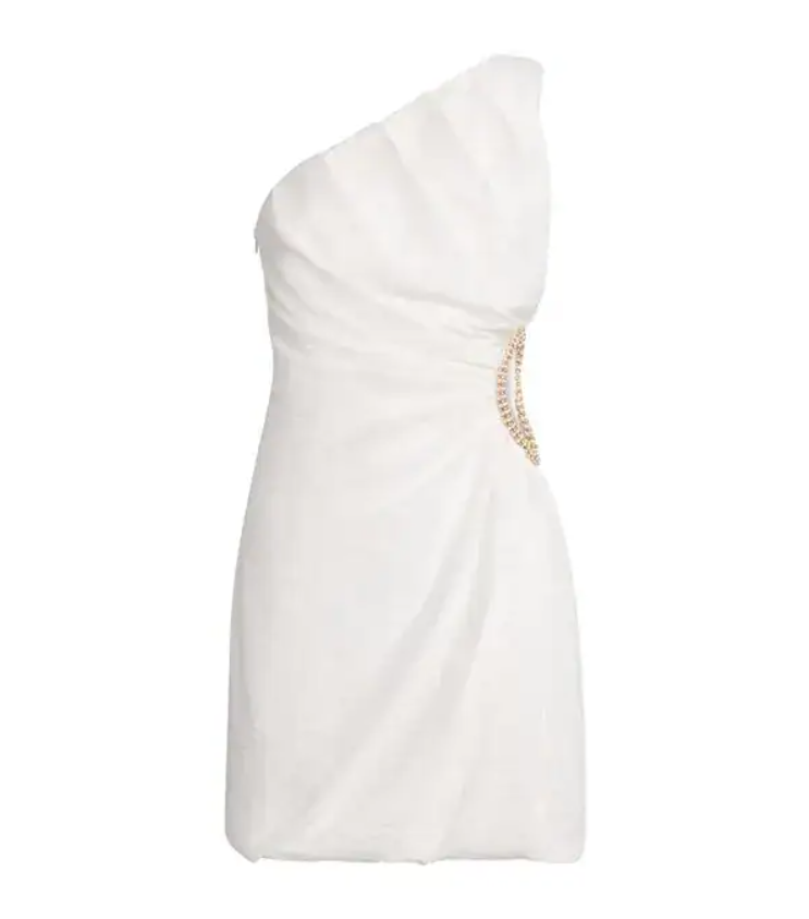 고은의 최종 선택 원피스/ One shoulder embellished mini dress