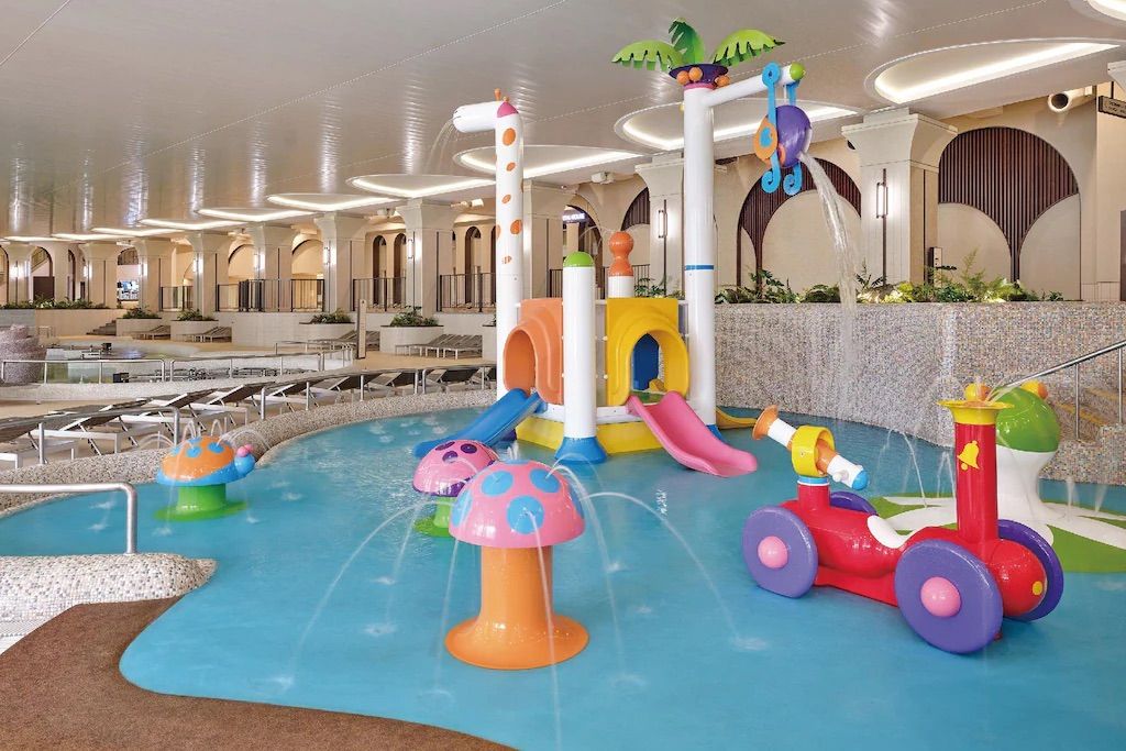 어린이들을 위한 키즈존도 구비되어 있는 스플라스 리솜