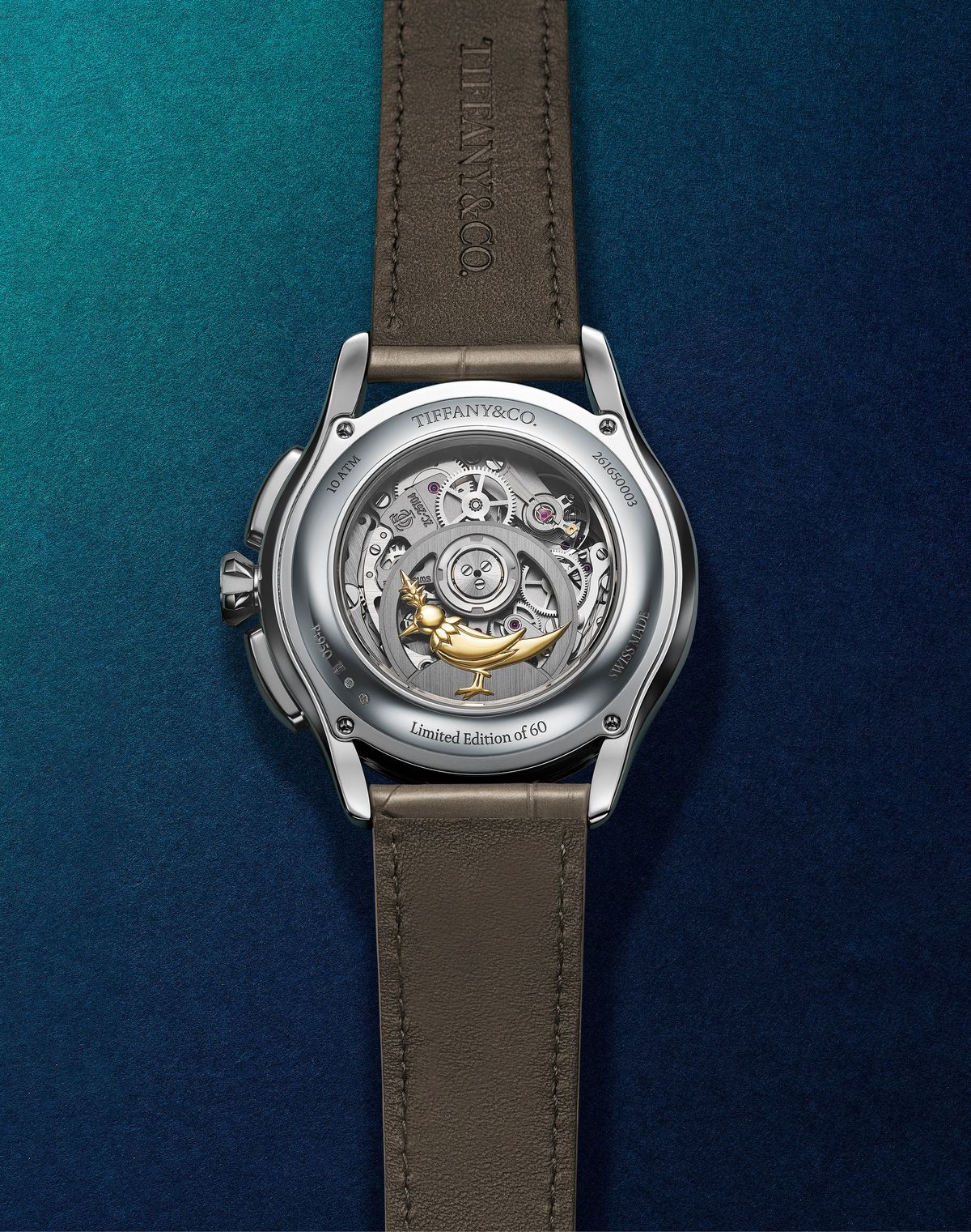 제니스의 크로노그래프 엘 프리메로 400을 커스터마이즈 한 무브먼트.