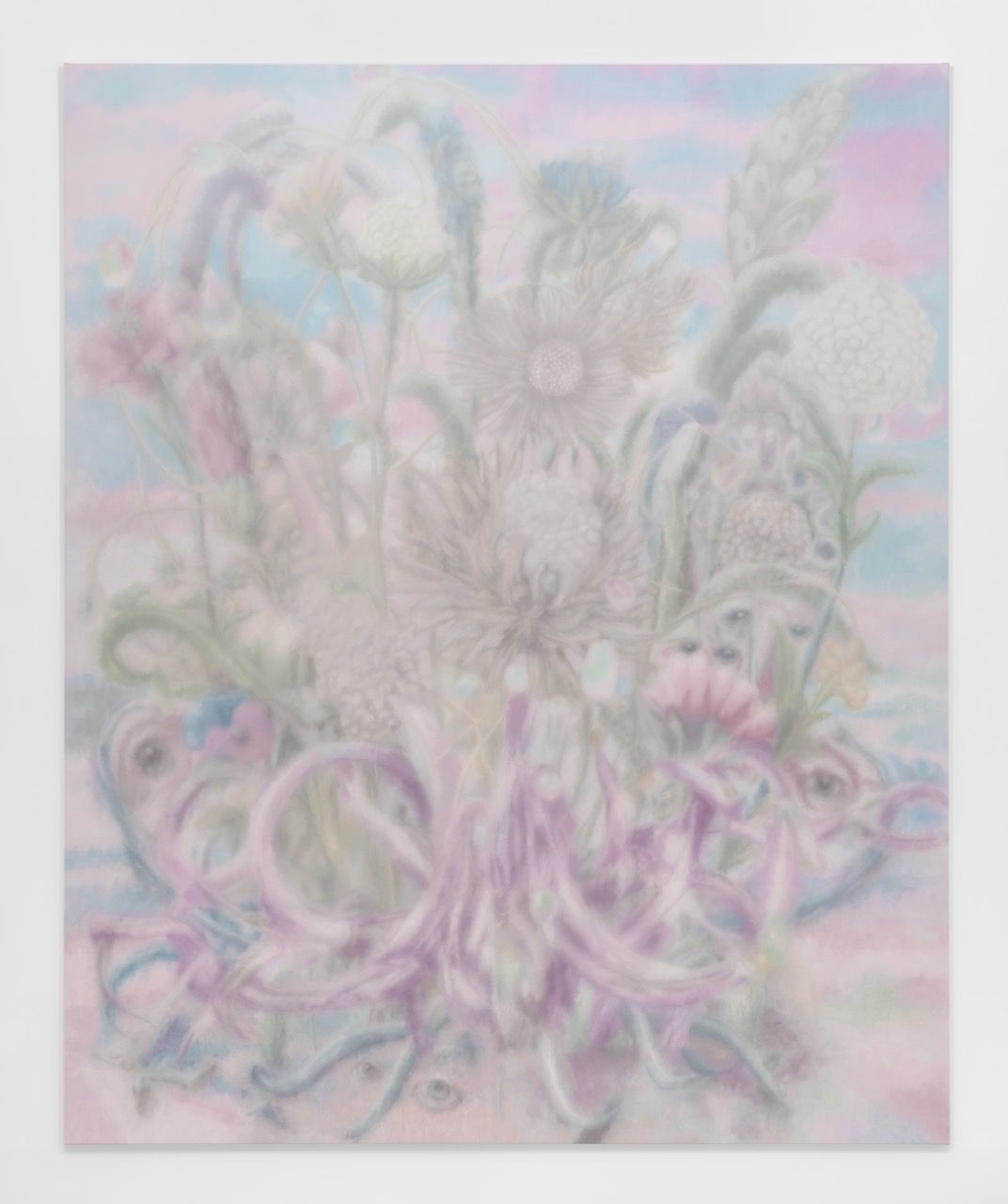 임노식. <여주 - 풍경 49 (Yeoju - Landscape 49)>, 2026. 캔버스에 유채. 250 x 205 cm. © Lim Nosik. 사진: 전병철