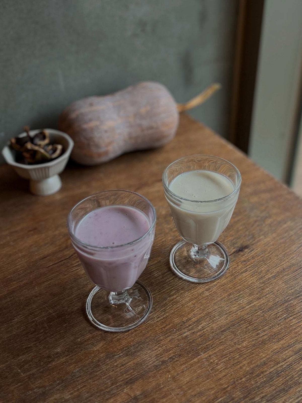 제철 재료를 활용한 발효 음료와 디저트를 내보인다. / 출처: 큔 인스타그램(@grocery_cafe_qyun)